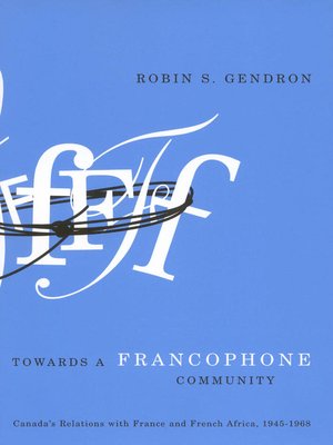 cover image of Towards a Francophone Community